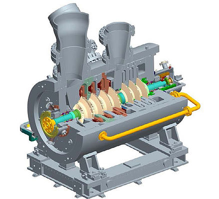 3D-модель компрессора К905-71-1С