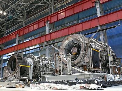 Газотурбинные установки мощностью 32 МВт на агрегатном производстве Невского завода